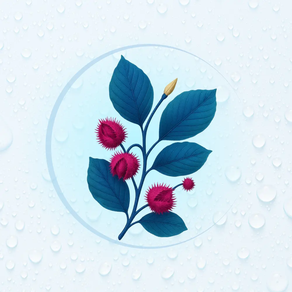 Bachblüte Nr. 3: Beech (Illustration)