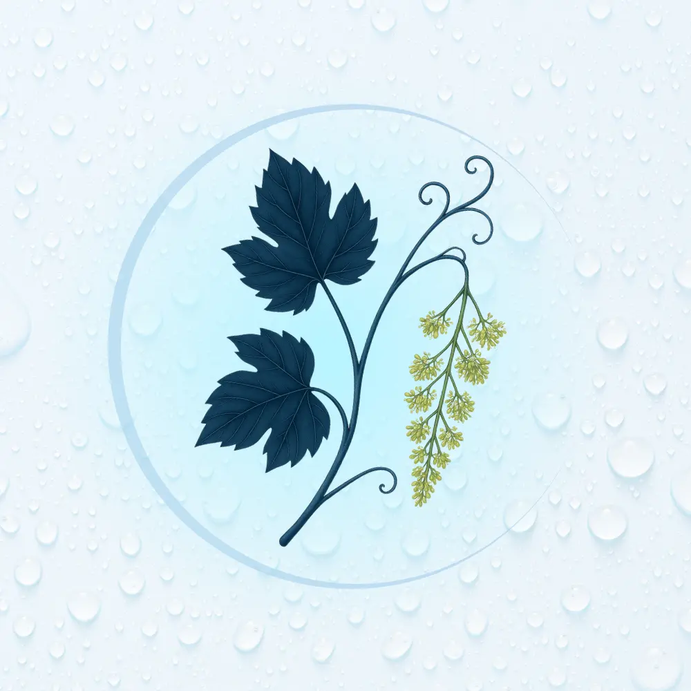 Bachblüte Nr. 32: Vine (Illustration)