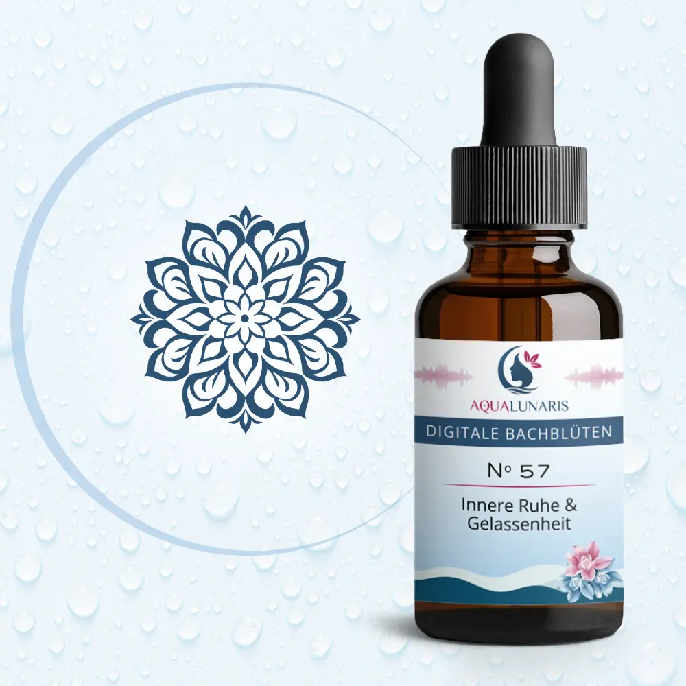 Digitale Bachblüten Mischung N° 57 – Innere Ruhe & Gelassenheit – Produktbild