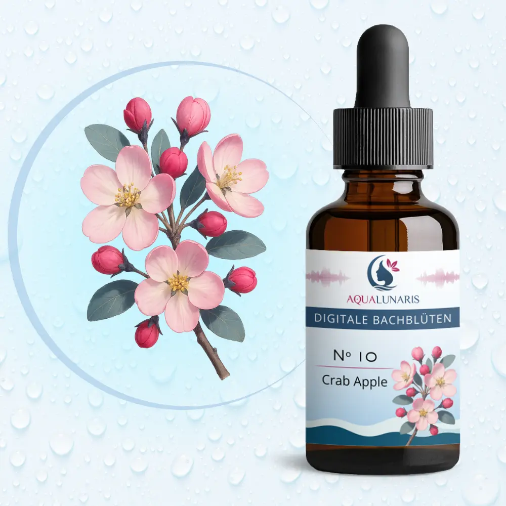 Digitale Bachblüte N° 10 – Crab Apple – Produktbild