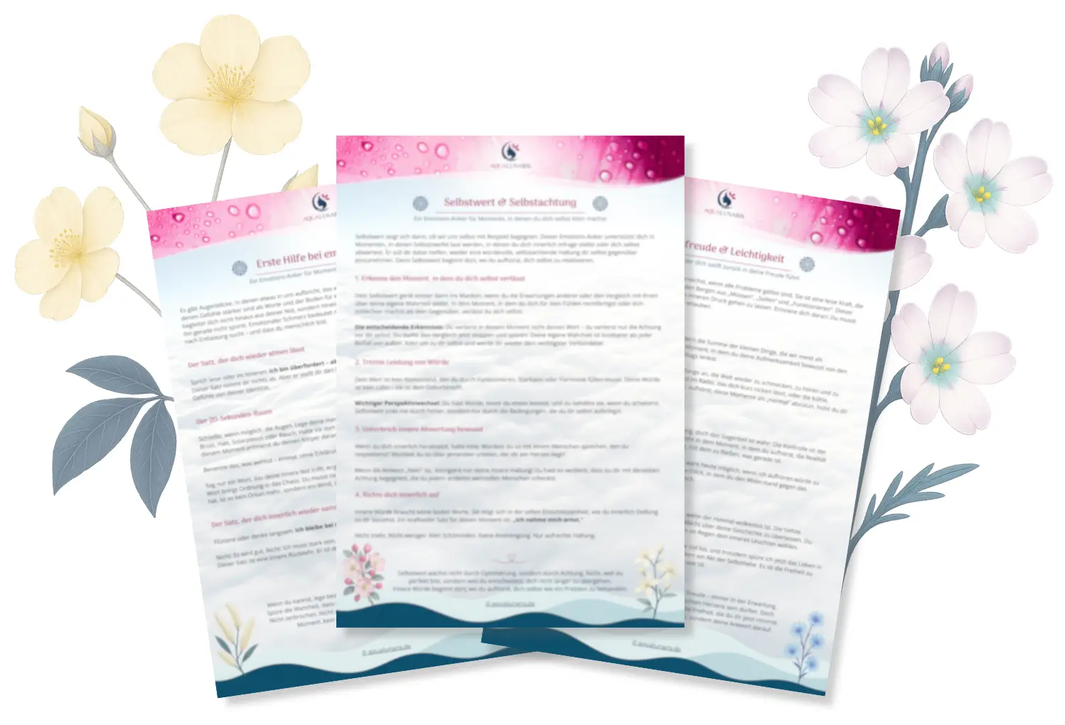 Kostenloses PDF- Emotions-Anker von AquaLunaris